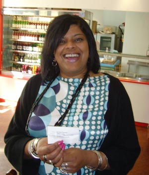Lara Ratnaraja draws the winning ticket